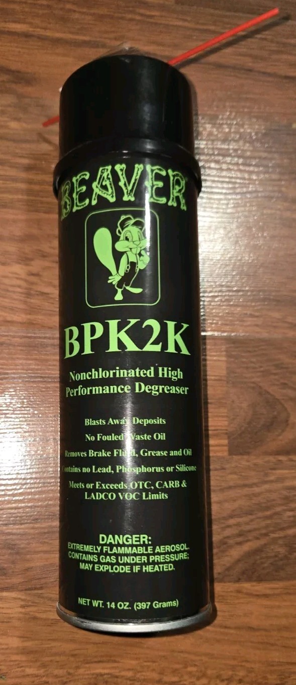 Beaver BPK2K Nonchlorinated High Performance Degreaser 14oz Spray Can # 120444