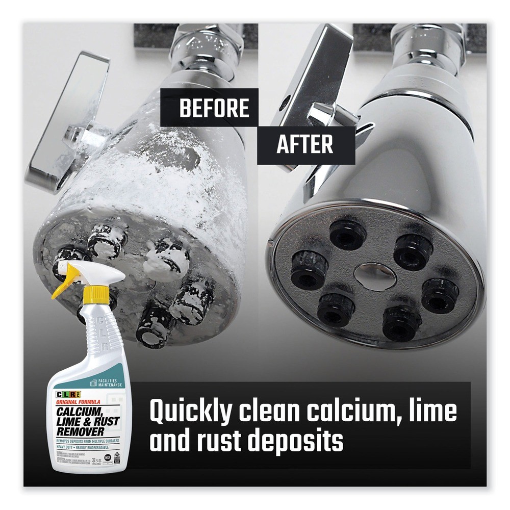 CLR PRO FM-CLR32-6PRO 32 oz Spray Calcium, Lime, & Rust Remover (6/CT) New
