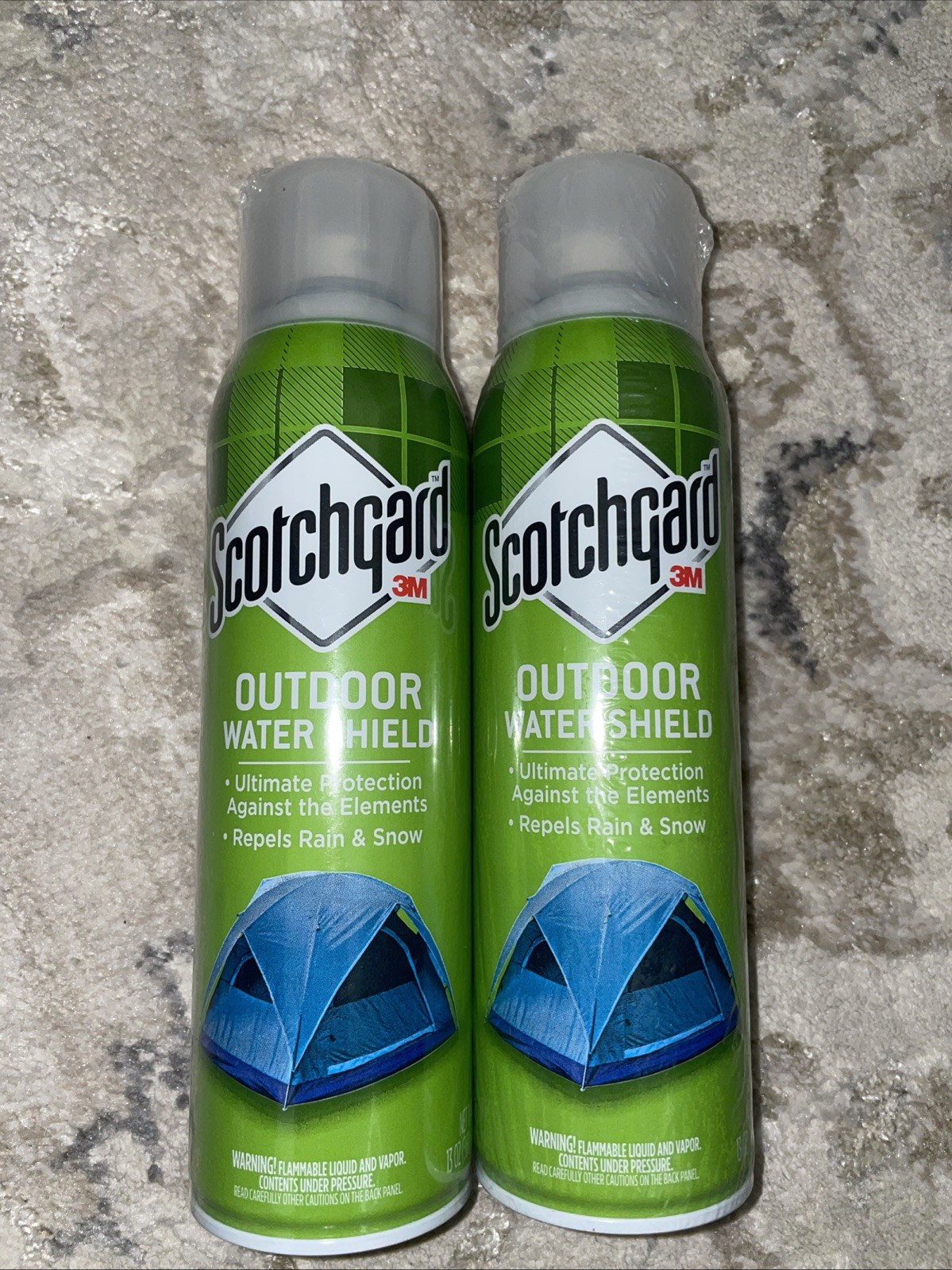 (2-Pack) 3M Scotchgard Fabric Leather Boat HEAVY DUTY OUTDOOR WATER SHIELD 13oz