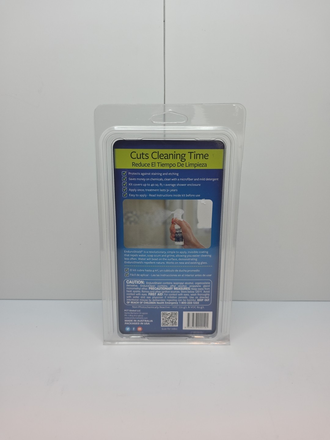 Brand New Enduro Shield Home Glass Treatment For Showers & More 3 Years