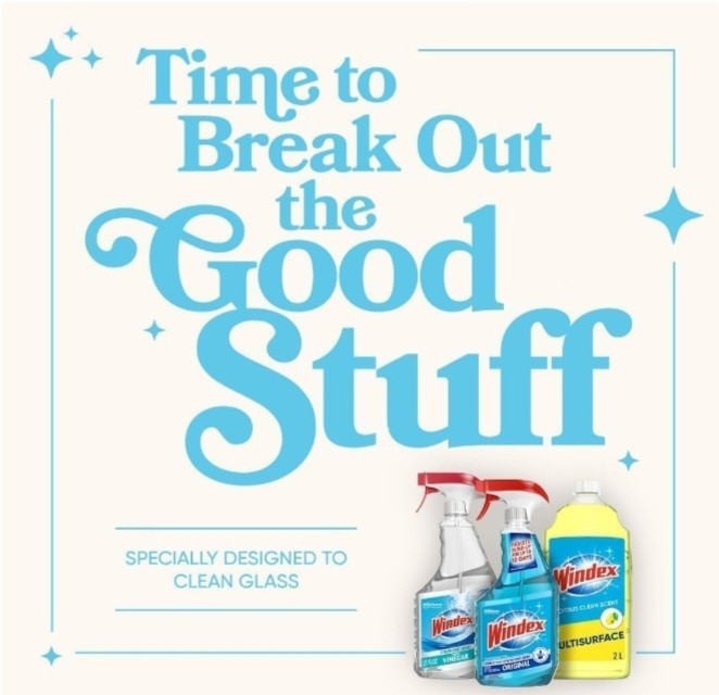 Windex Glass and Window Cleaner Spray Bottle, Original Blue, 23 fl oz