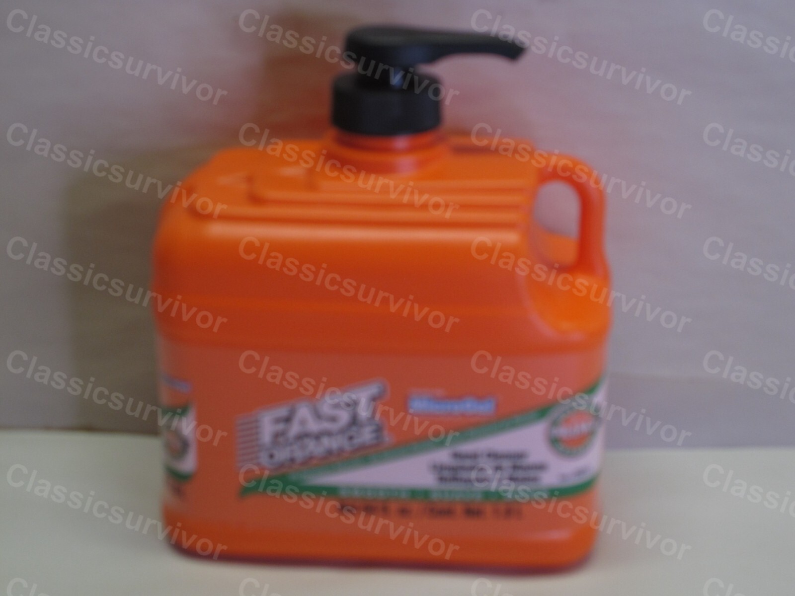 Permatex 23217 Fast Orange Smooth Lotion Hand Cleaner 64oz Bottle