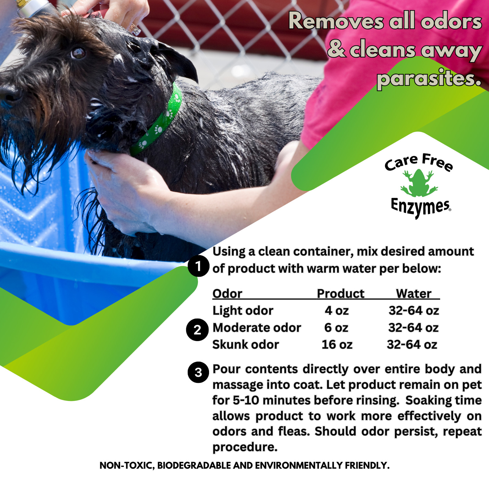 Skunk Odor Eliminator for Dogs & Cats | Skunk Plus Pet Deodorizer | 16 oz & 33.9