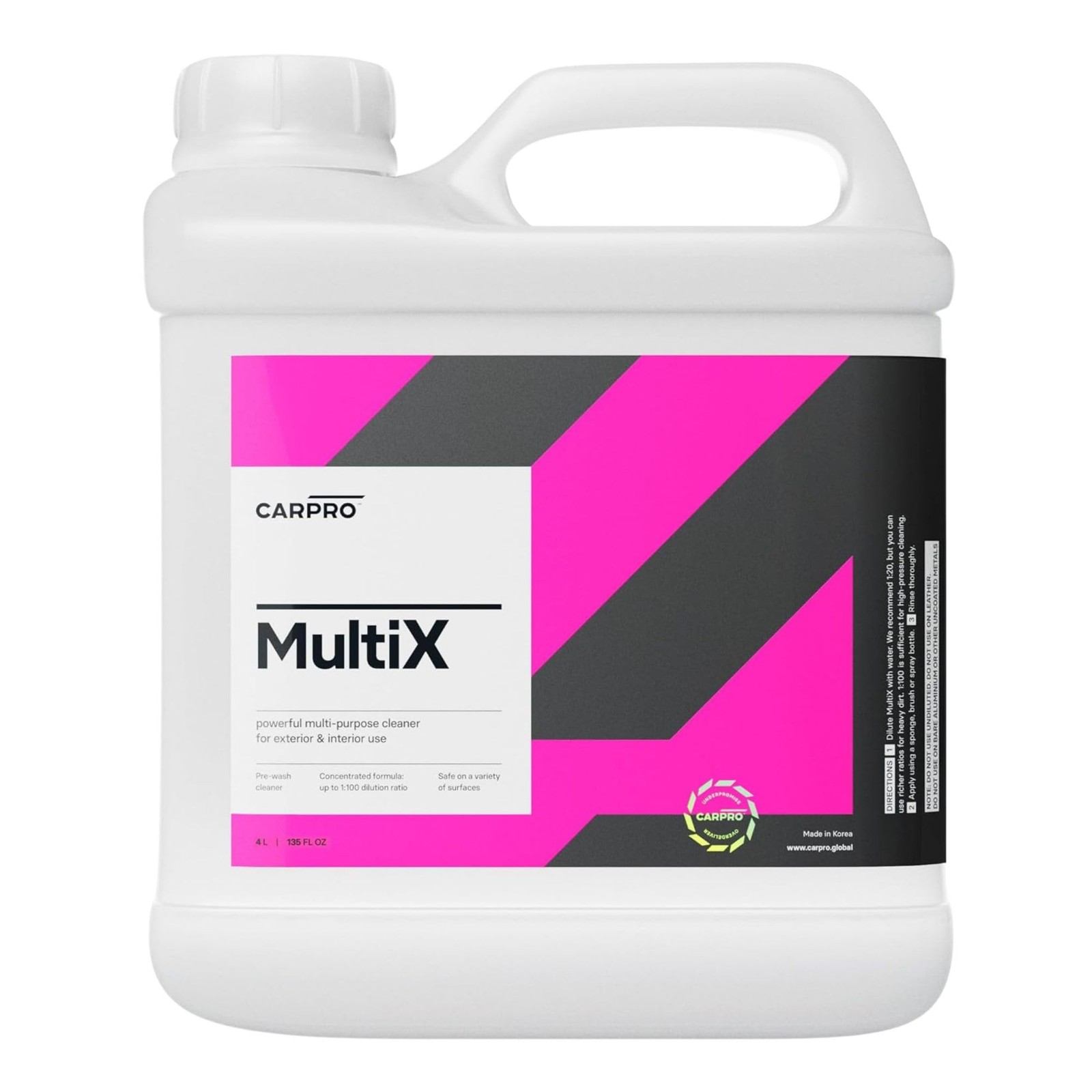 Multi X All Purpose Cleaner Concentrate 4 Liter Clean Your Interior Exterior Eng