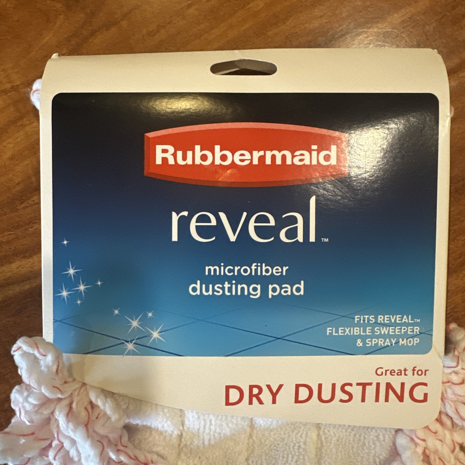 Rubbermaid Reveal Microfiber Dusting Pad 16.5″ 1M20 NEW for flexible sweeper
