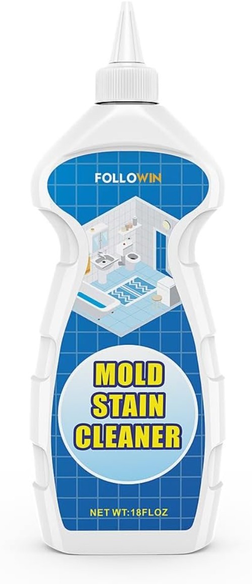 Gentle Yet Effective 18oz Mold Cleaner Gel – Versatile for Bathrooms & Kitchens
