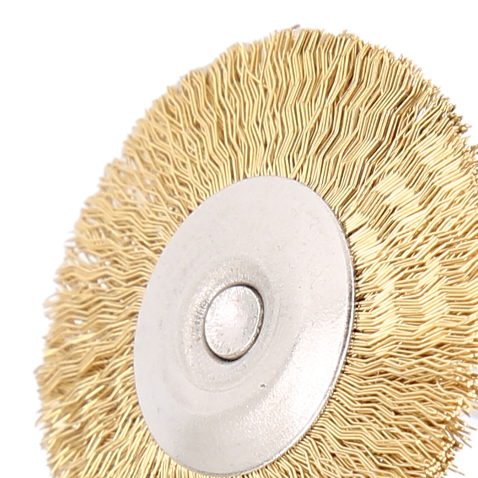 T Shaped Nail Drill Bit Cleaning Brush Brass Wire Grinding Head Cleaner Brush