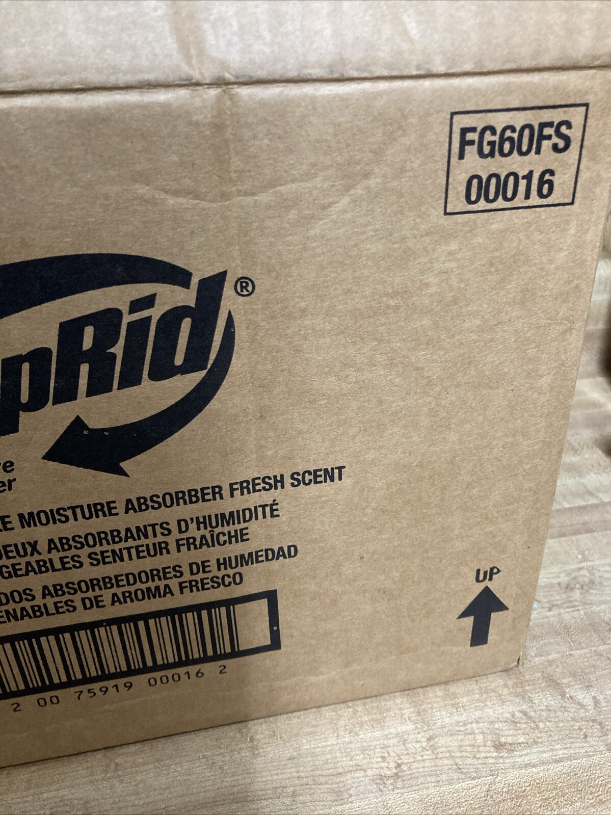 6 x2 Pack DampRid FG60FS Moisture Absorber, Fresh Scent, 10.5oz Each New