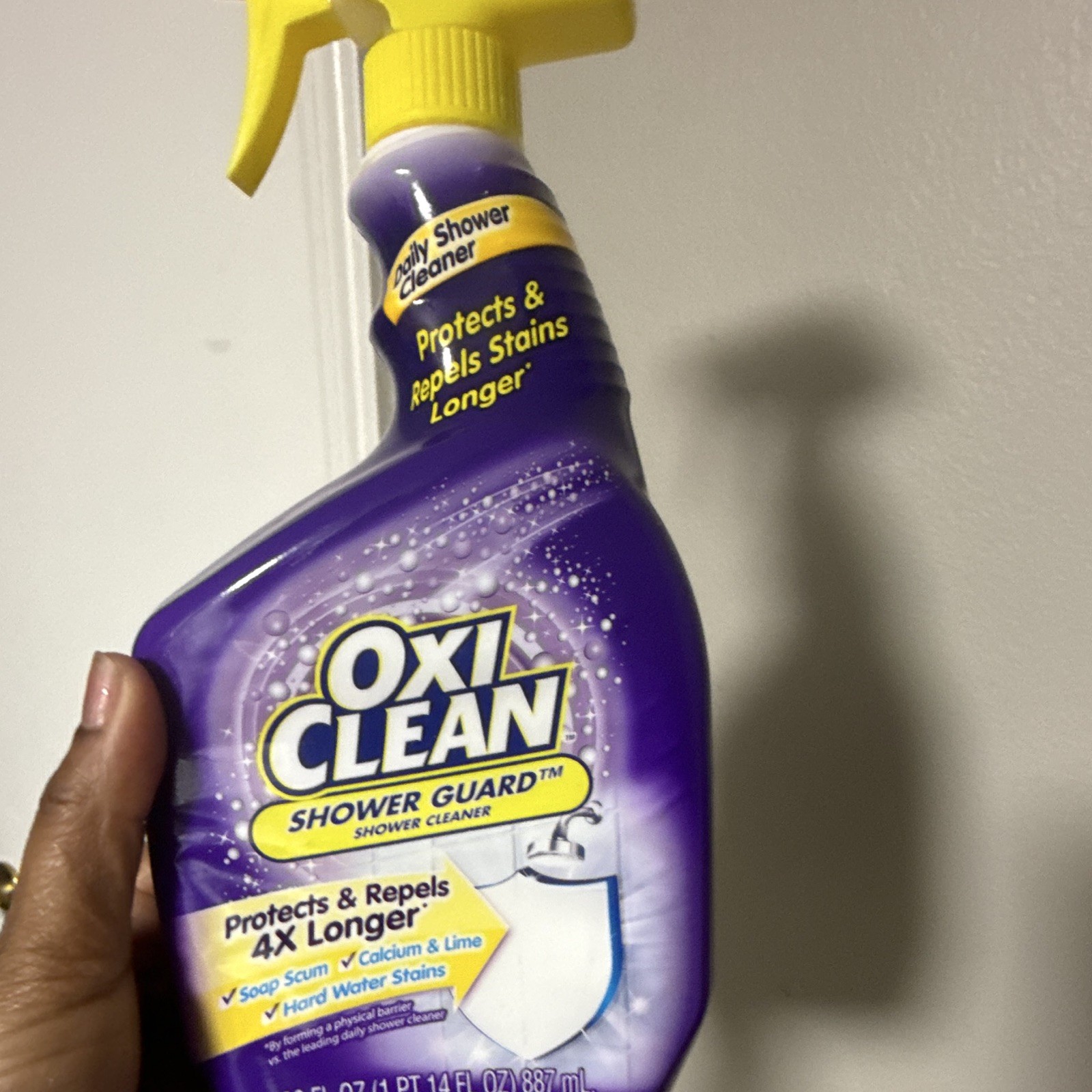 OxiClean Shower Guard Daily Shower Cleaner Spray Fresh Scent 30 fl oz