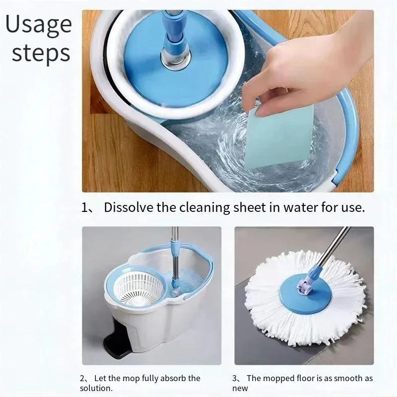 240/120/60 Piece Toilet Cleaner Sheet Dweilen De Floor Toilet Cleaning Household