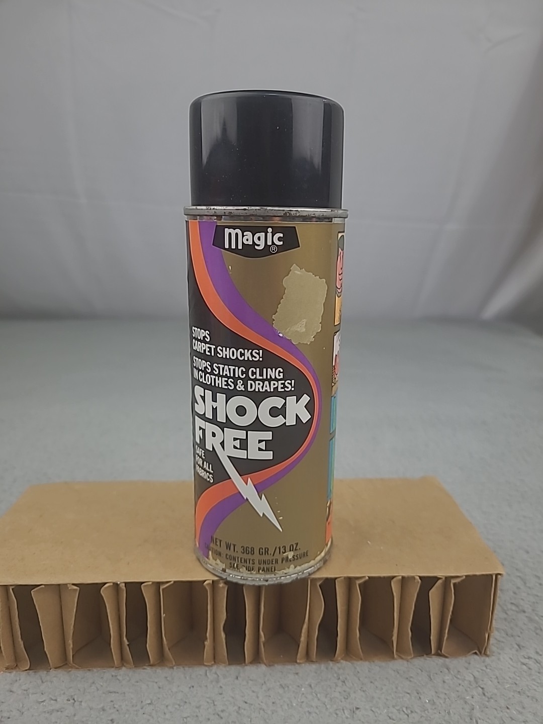 Vintage Magic shock free Aerosol Spray anti-static 13 oz. CHEM-TEL 60s 70s