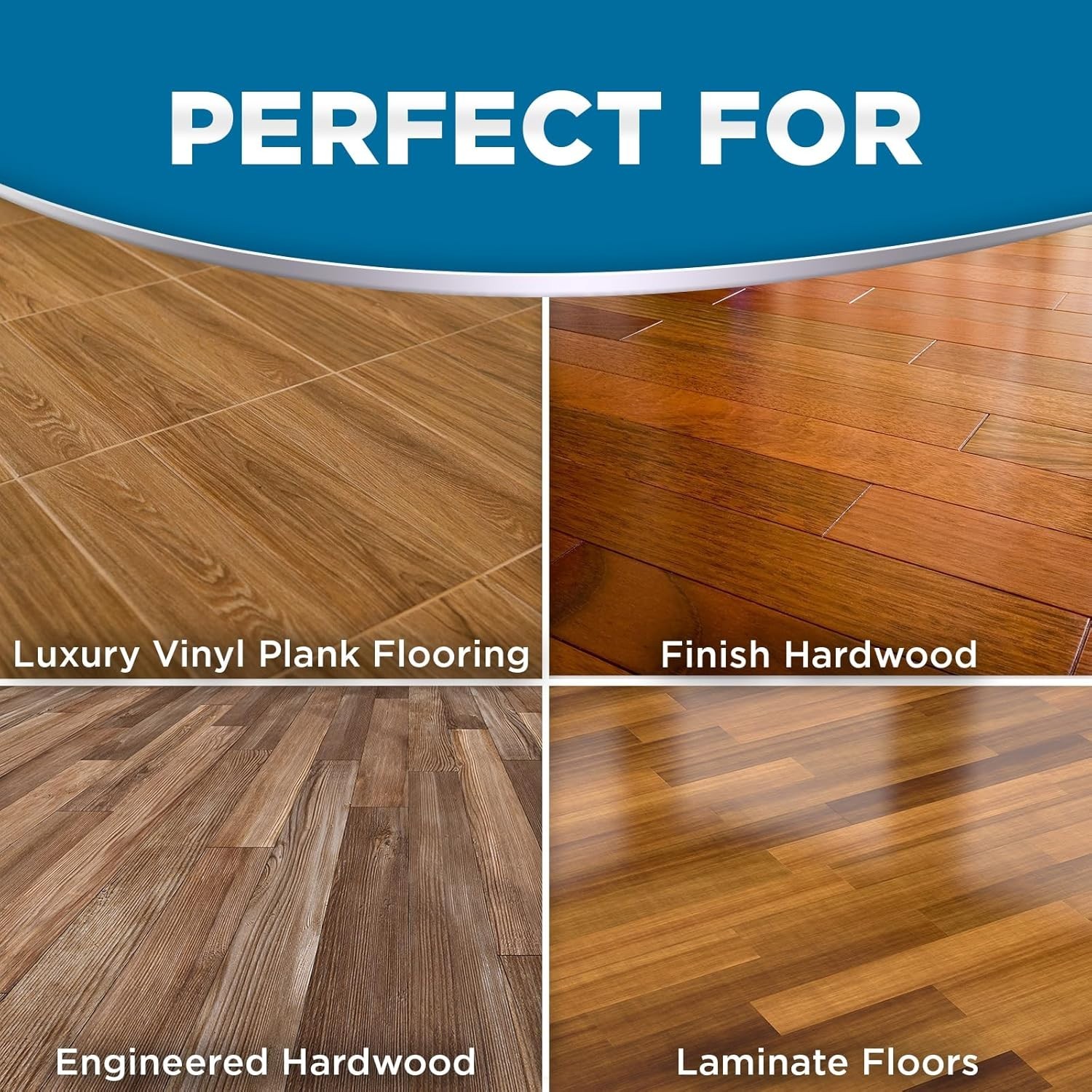Plant-Based 32 Oz Hardwood Cleaner for Finished Floors – Streak-Free Results
