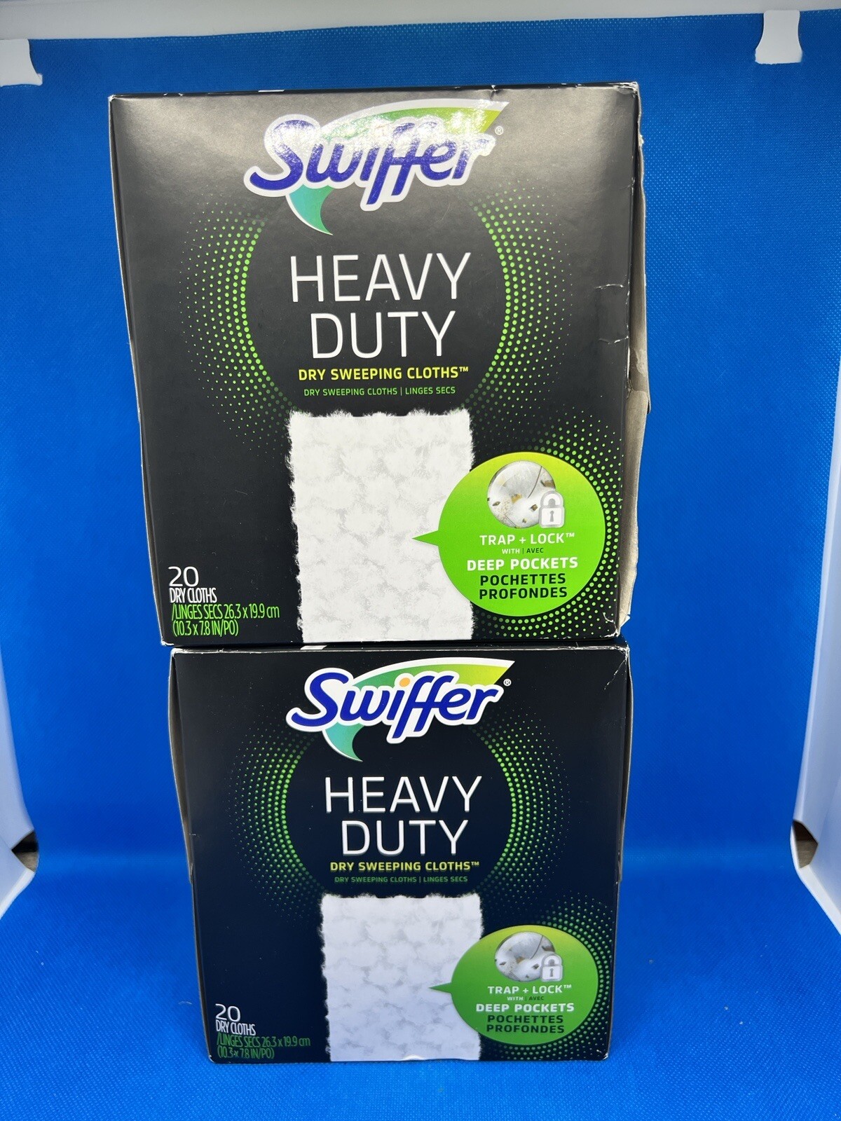 2 Boxes Swiffer Sweeper Heavy Duty Dry Sweeping Cloths – 40 Total FREE SHIP