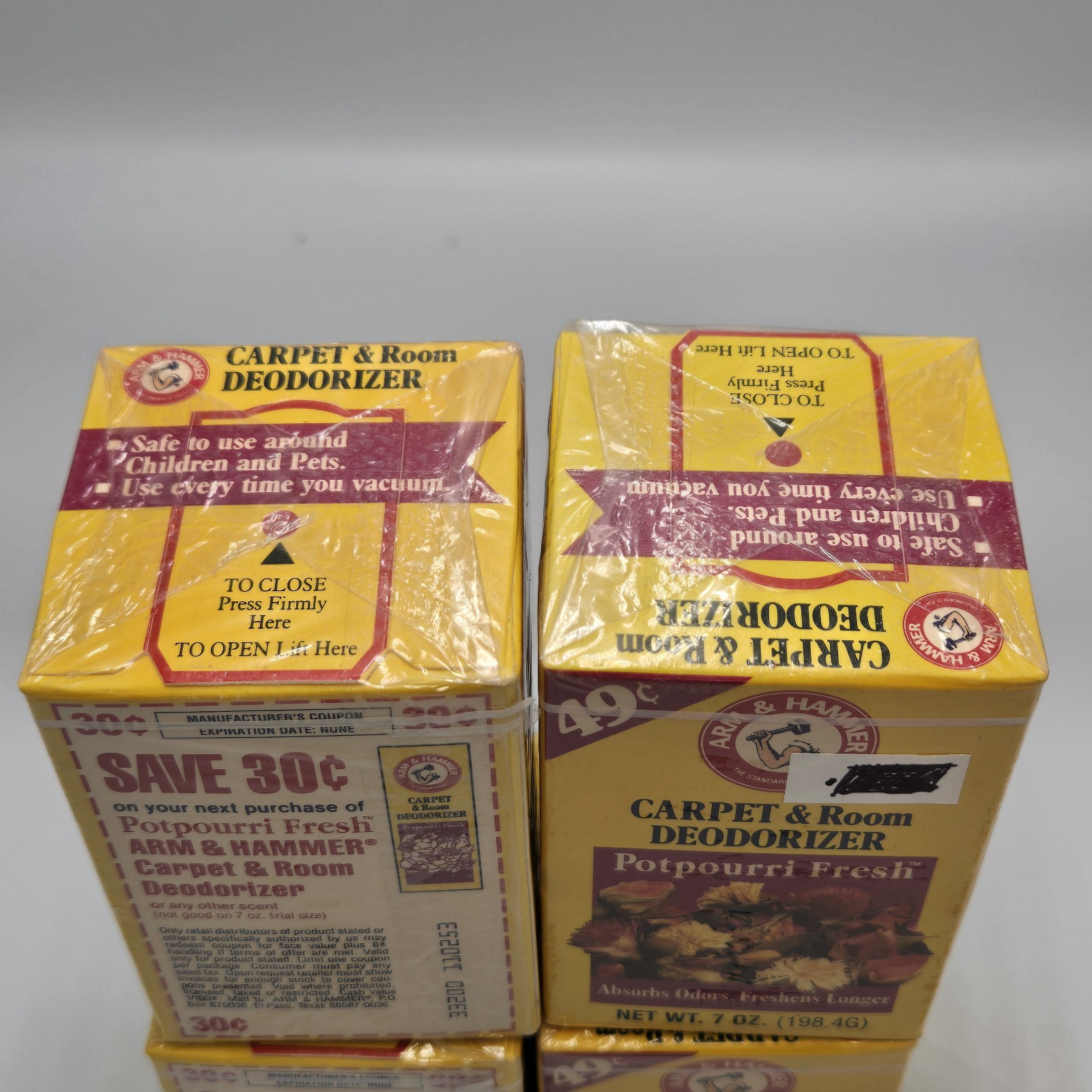 New Vintage A&H Carpet Deodorizer Set Of 4 Boxs 28oz In Total Discontinued
