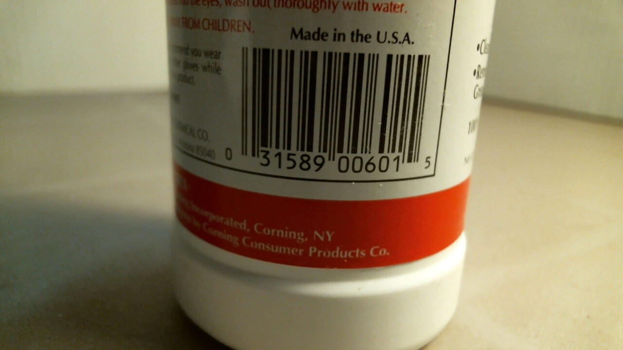 Pyrex 00601 Instant Power Cleaner 8 fl. oz. Bottle, FREE SHIPPING