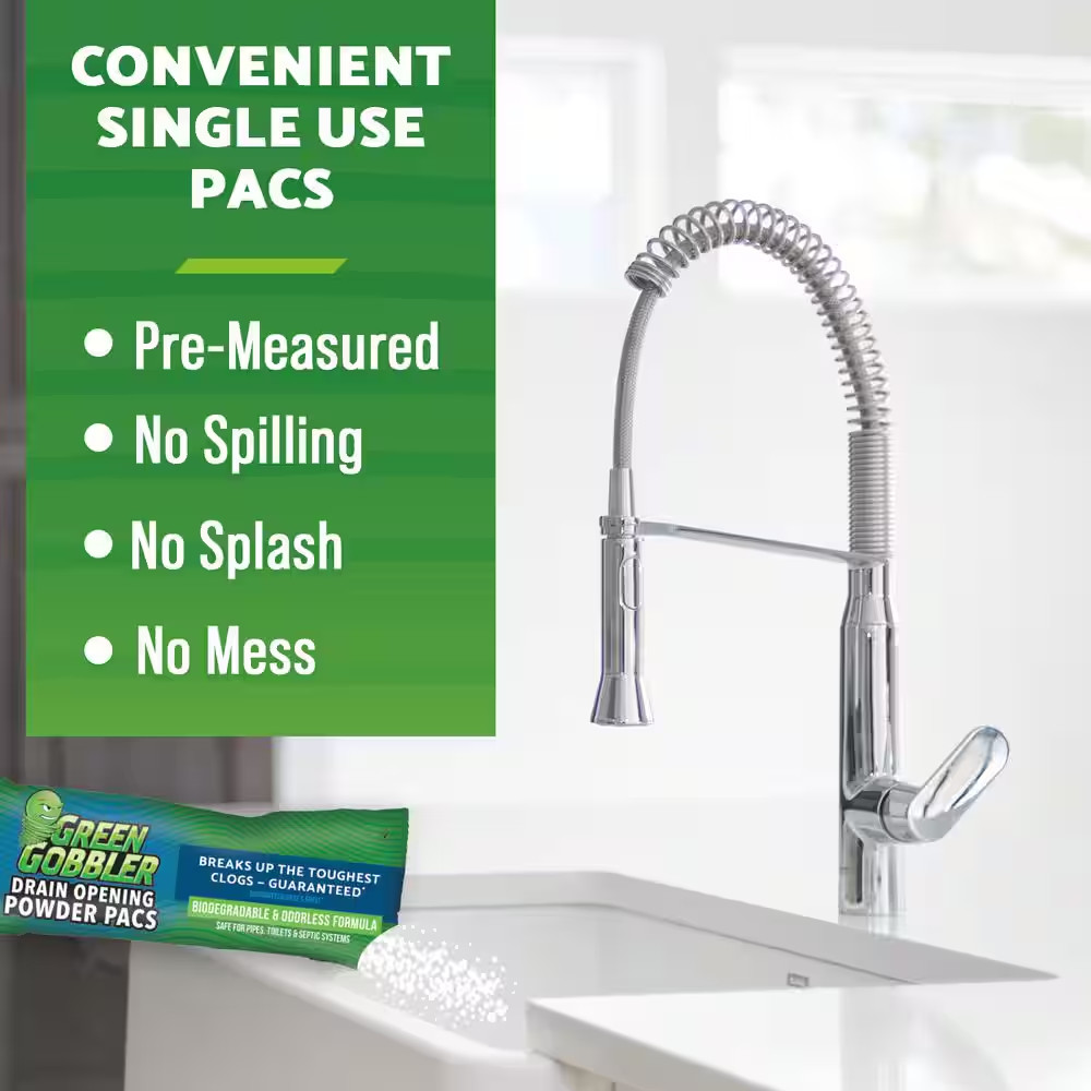 Drain and Toilet Clog Opening Packs with Tool (3-Count)