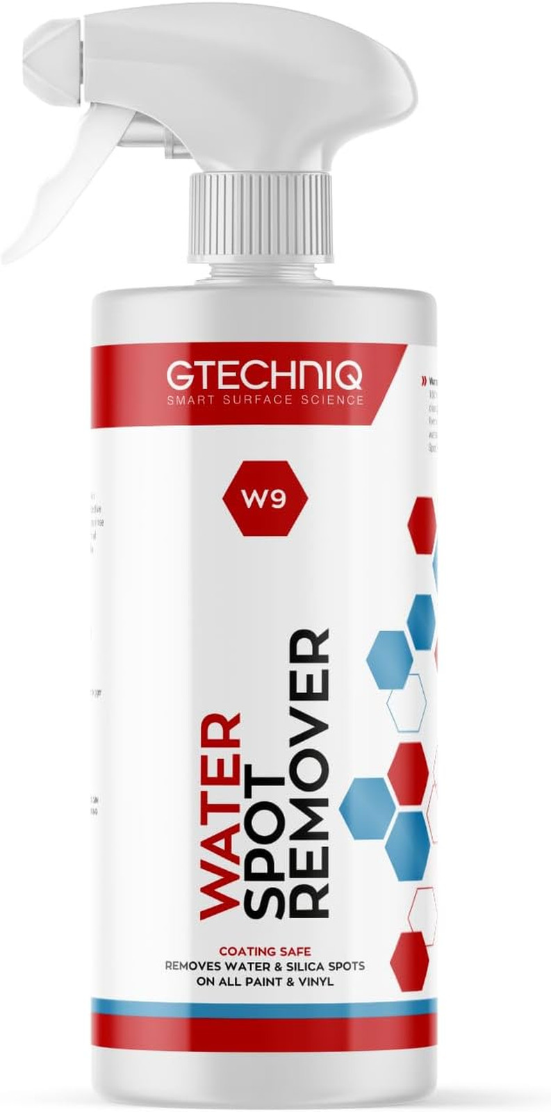 W9 Water Spot Remover for Cars, 17 Fl Oz | Advanced Solution Easily Removes Stub