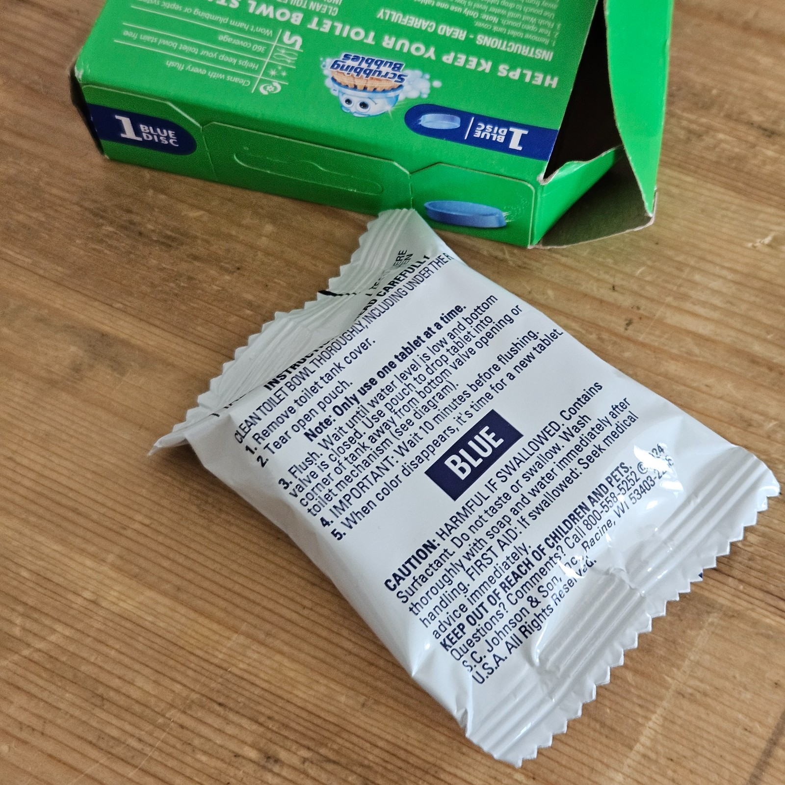 Scrubbing Bubbles Vanish Drop-Ins Toilet Cleaning Tablet 1