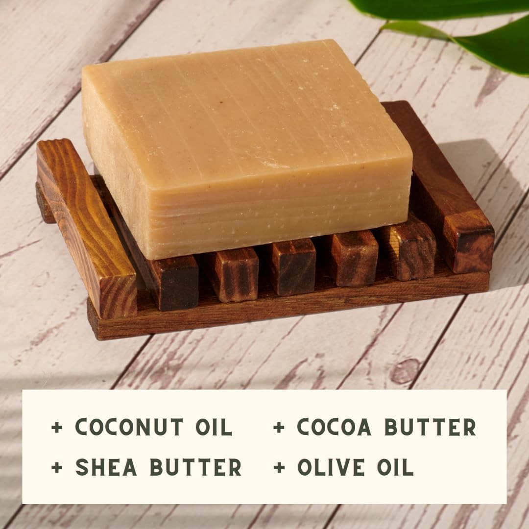 Natural Solid Shave Soap Bar, Highly Moisturizing, Handmade In The In