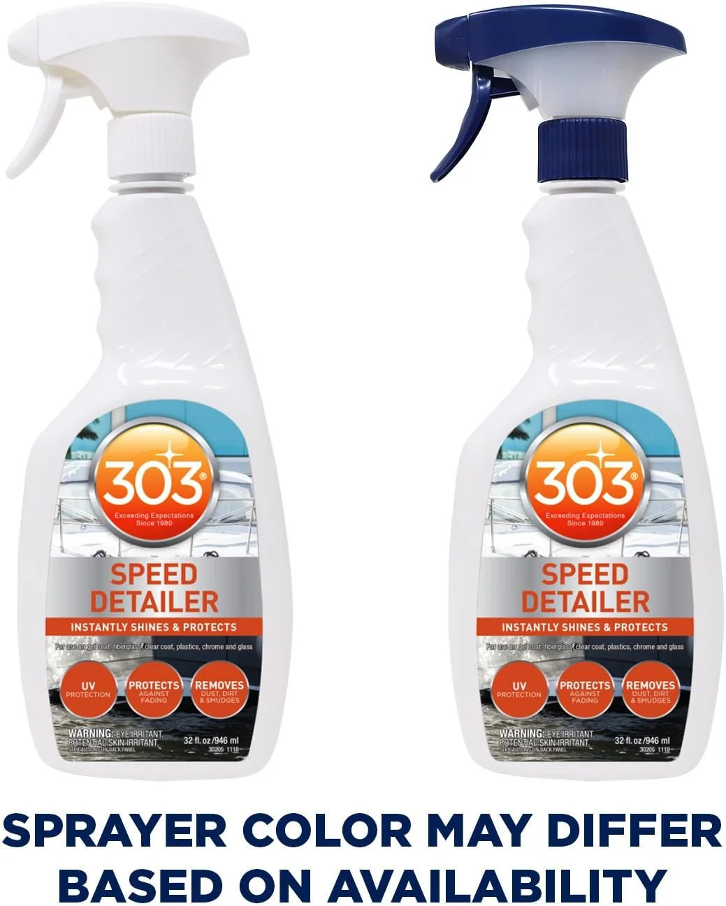 Marine Speed Detailer – Instantly Shines And Protects – UV Protection, 32 fl. oz