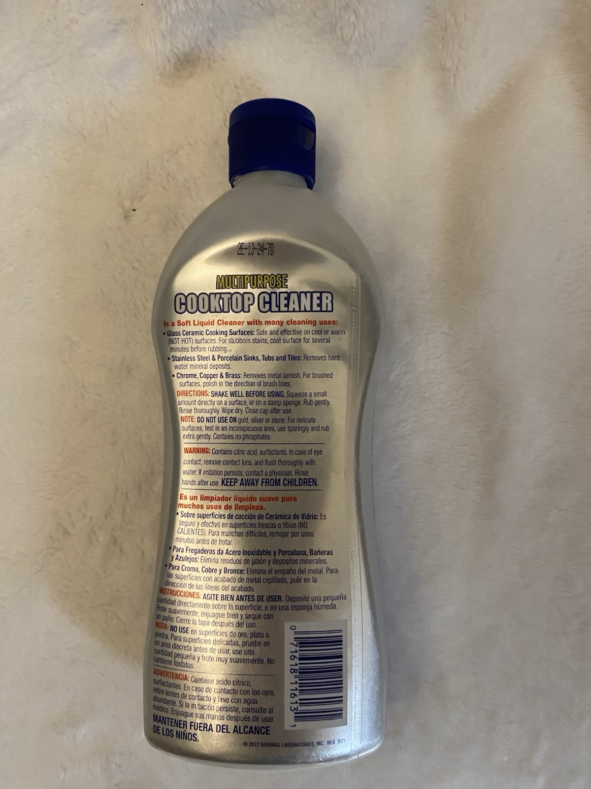 BAR KEEPERS FRIEND Multipurpose Cooktop Cleaner (13 oz) – Liquid Stovetop Cle…