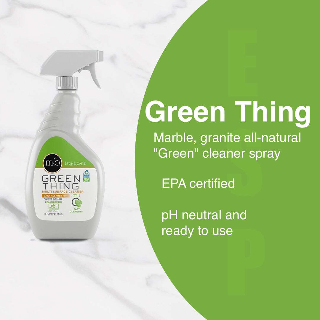 MB Stone Care Green Thing Daily Cleaner for Marble & Granite