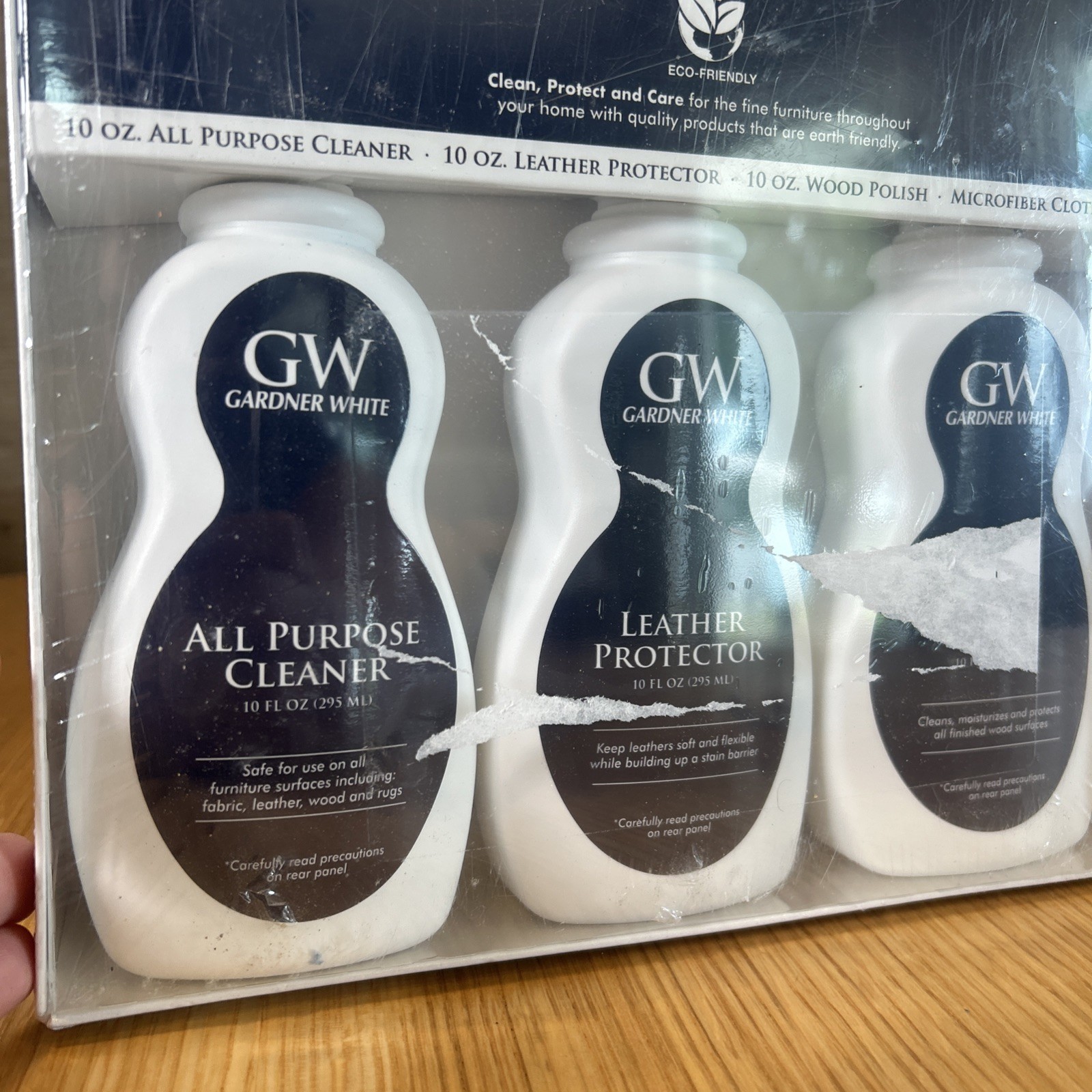 GW Gardner White Total Care Cleaning Kit Luxe Care Serveco New Free Refills