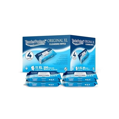 Extra-Large 200 Ct Wet Wipes with Aloe – Premium Adult & Baby Cleaning Cloths