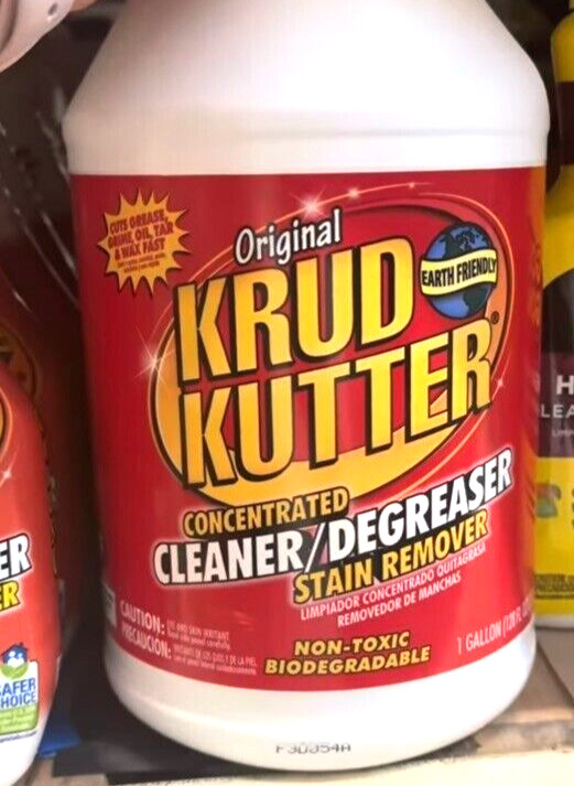 Krud Kutter Original Cleaner/Degreaser Stain Remover Non-Toxic Biodegradable GAL