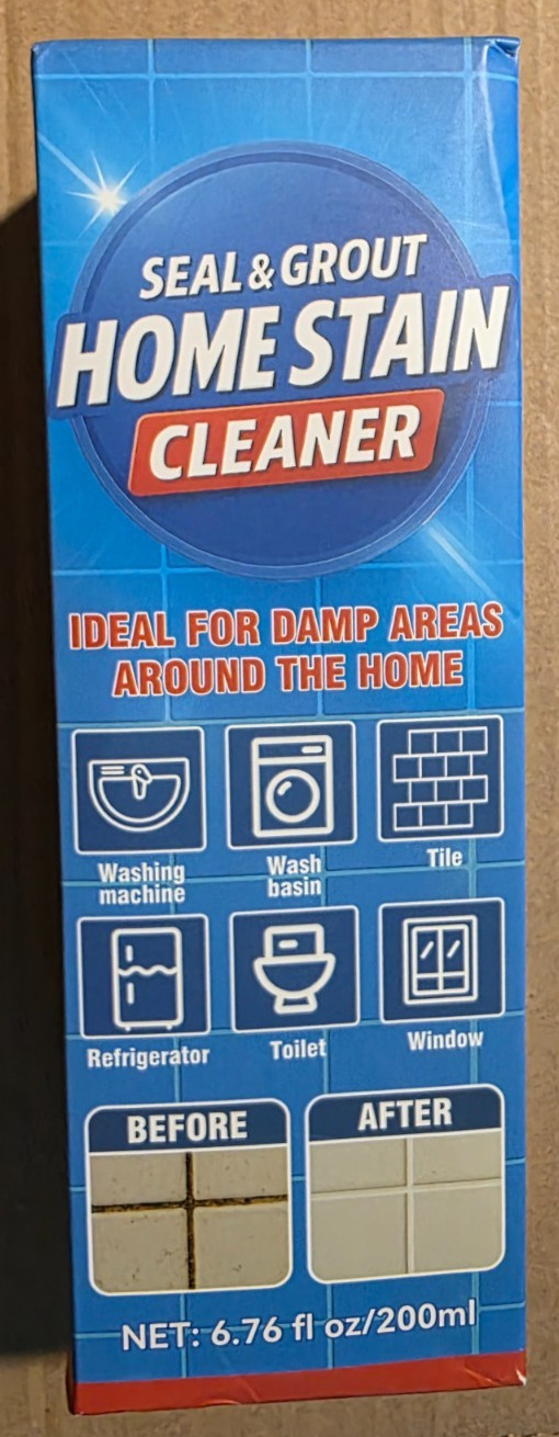 Seal And Grout Home Stain Cleaner 6.76 fl oz