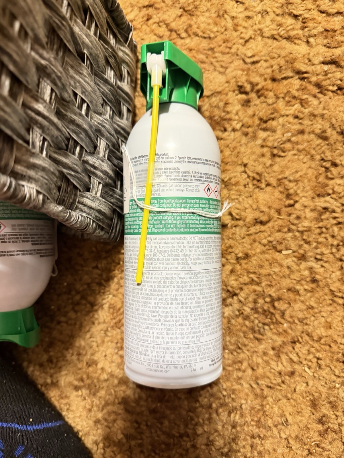 NEW 7-Pack CRC H1 NSF Food-Grade Silicone Spray – Multipurpose Lubricant Sealed
