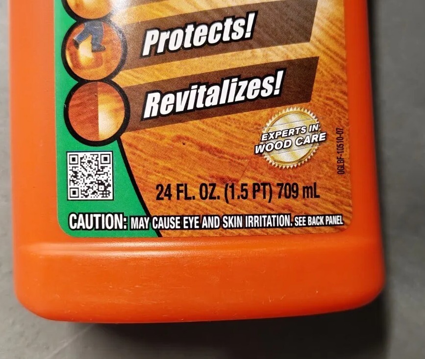 Orange Glo Fresh Orange Scent 4-in-1 Monthly Polish Hardwood Floor, 24 Fl. Oz.