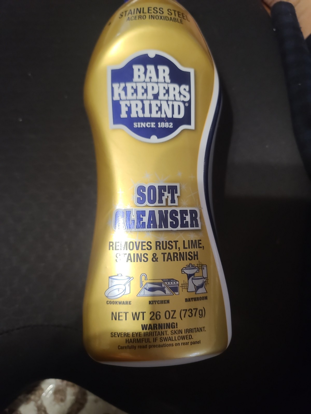 Bar Keepers Friend Soft Cleaner Premixed Formula, Citrus, 26 Ounce