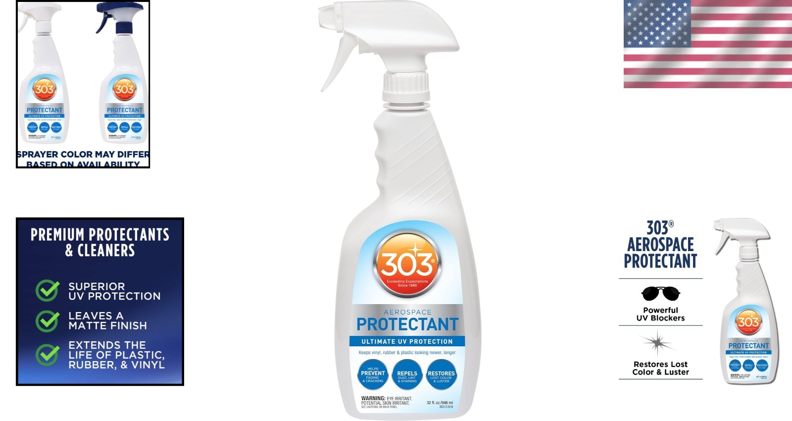 Ultimate UV Protectant Spray 32 Ounces Non Toxic Matte Finish for Outdoor Use
