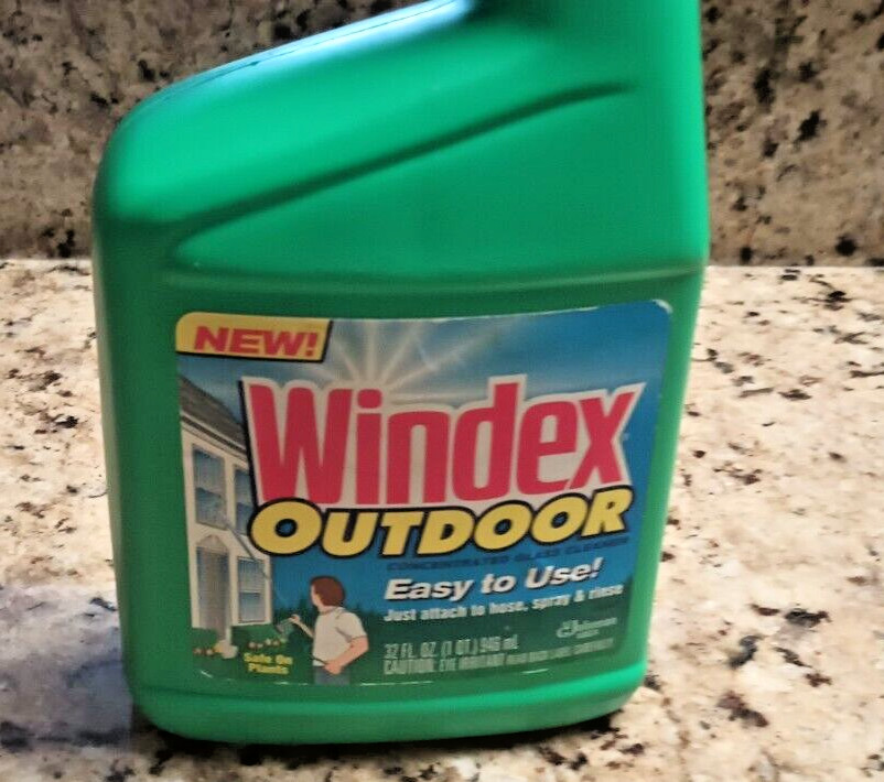 Vintage Windex Outdoor 32oz Read