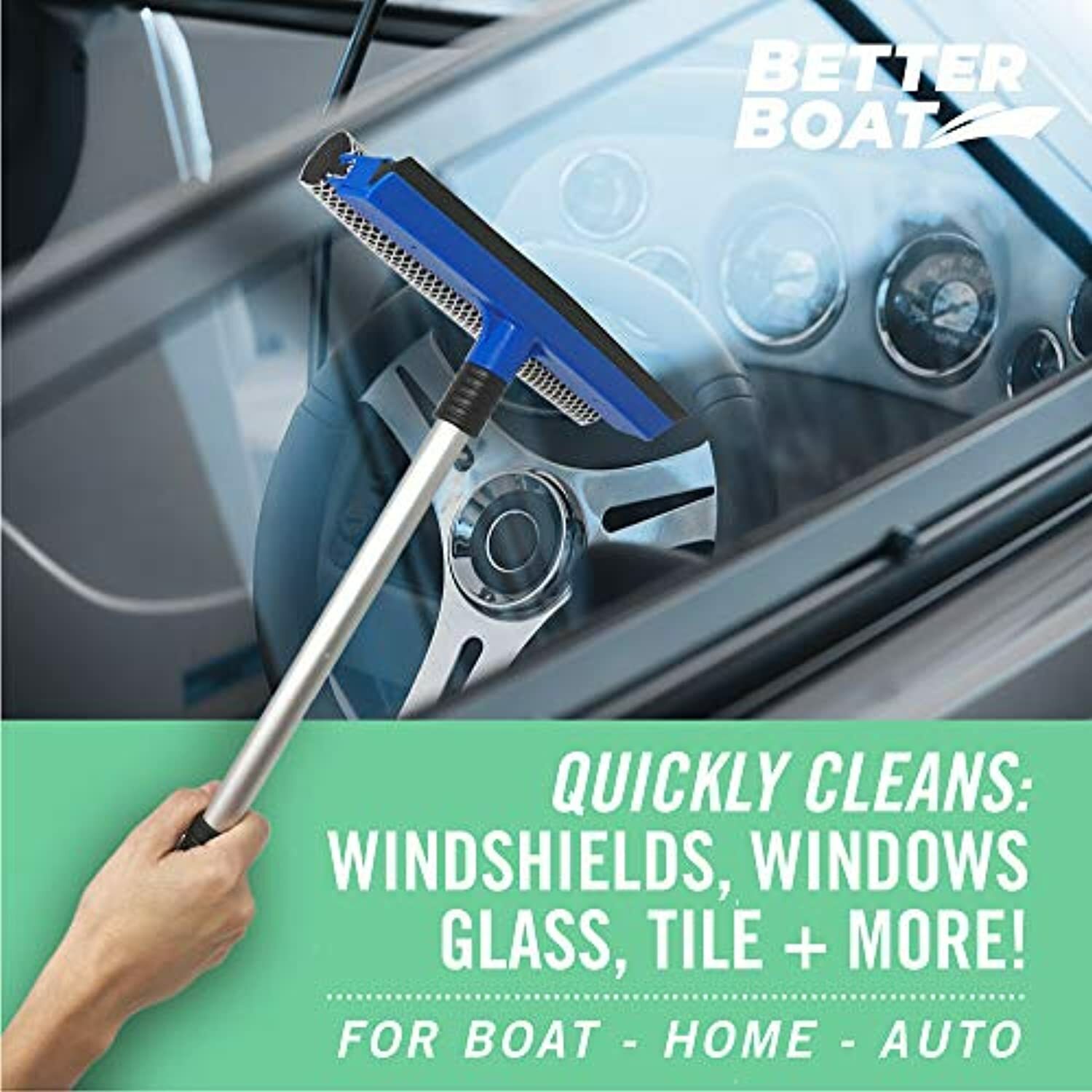Marine Squeegee Windshield Cleaning Tool Window Squeegee Window Cleaner and W…
