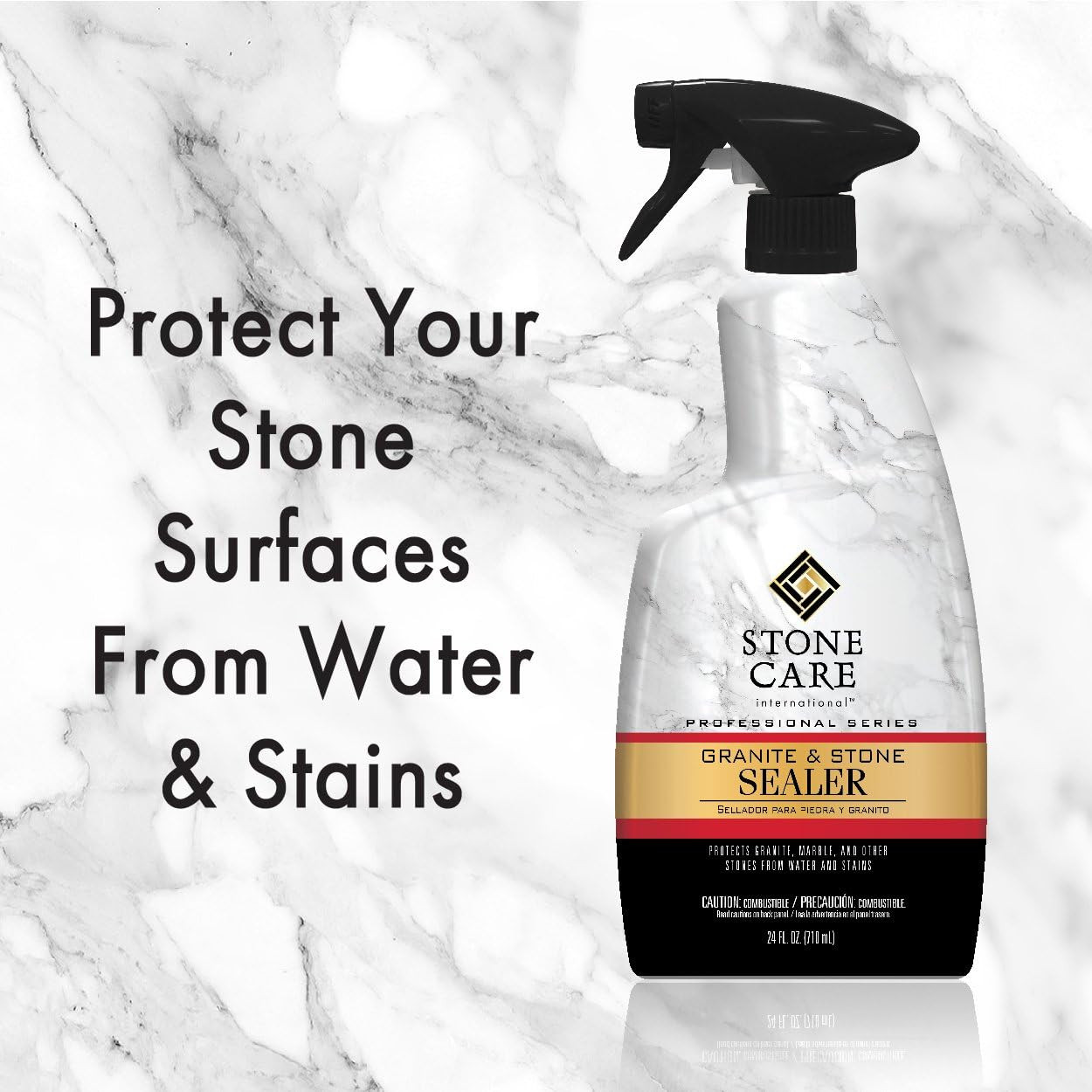 Granite Sealer and Protector – 24 Ounce – for Stone Countertop