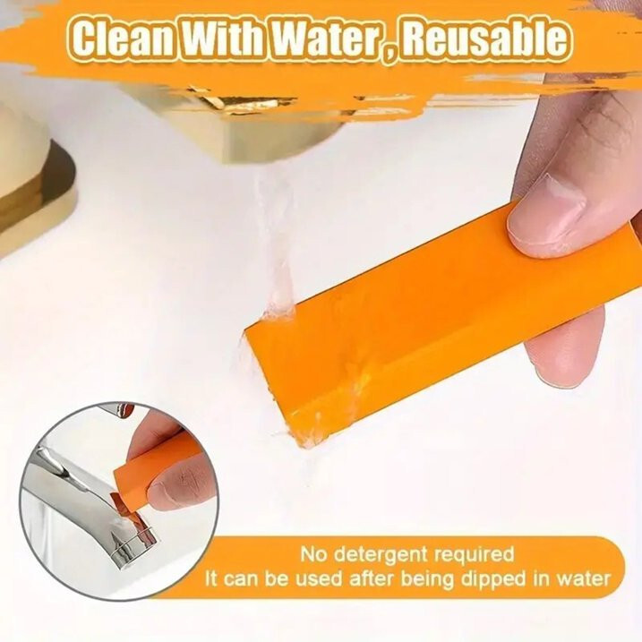 Limescale Eraser bathroom glass rust remover rubber kitchen cleaning tool USA