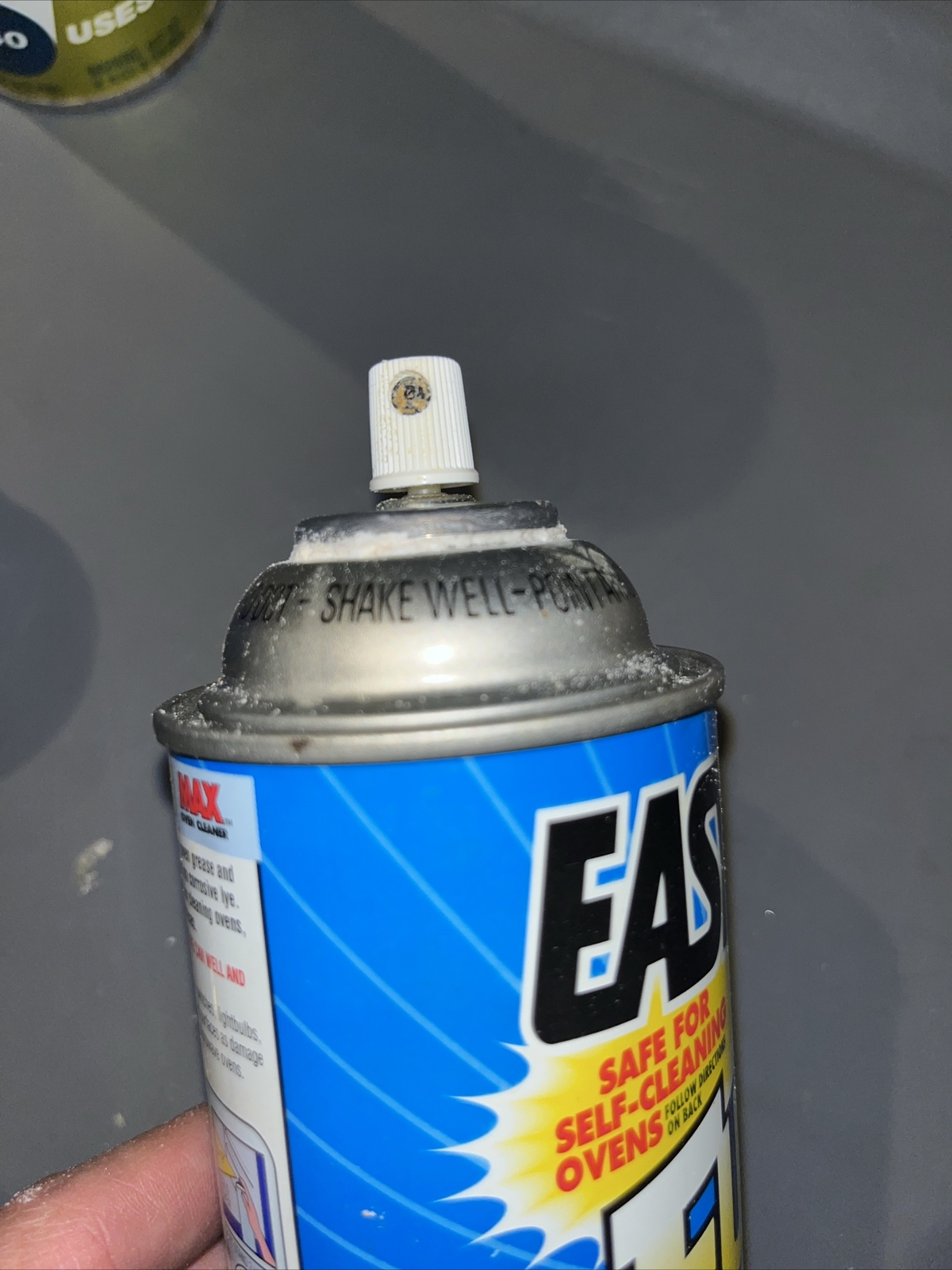 Vintage 90s 1996 Easy Off Fume Free Max Oven Cleaner Lemon Scent Collectible