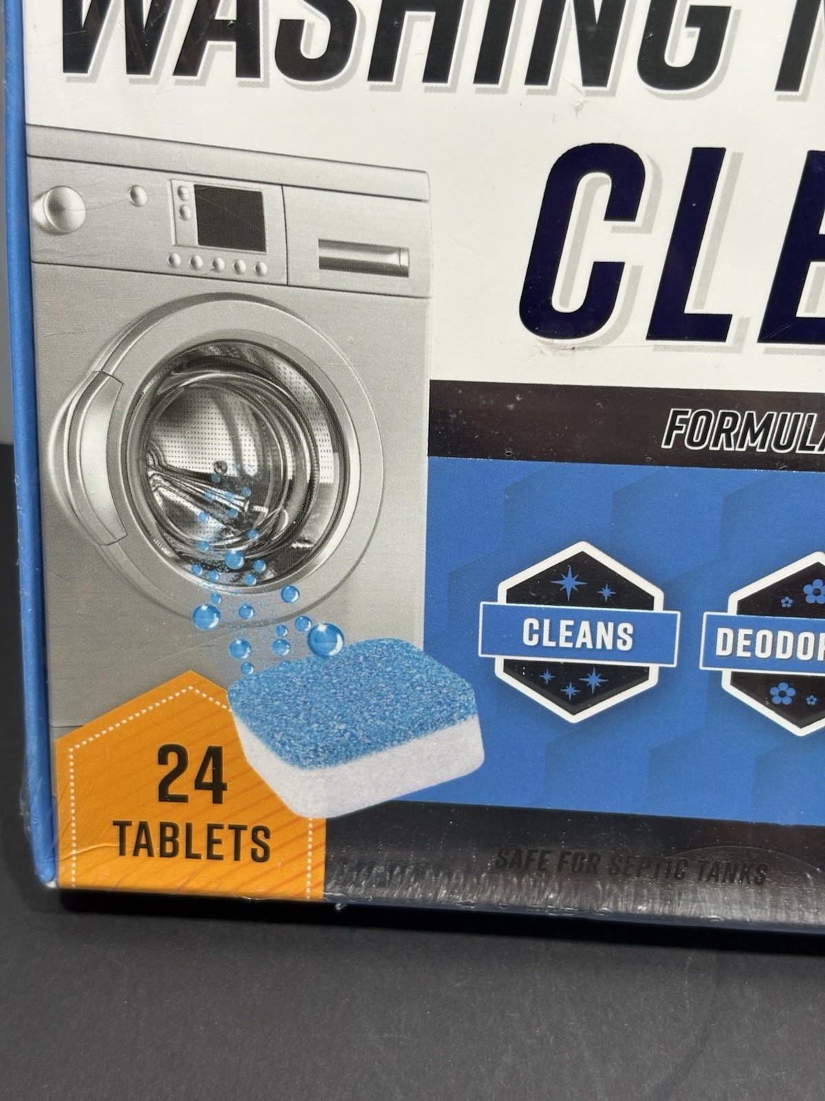 Active Washing Machine Cleaner Descaler – 24 Pack Brand New Sealed