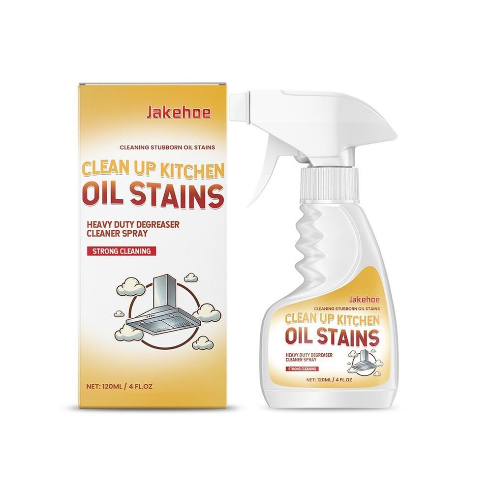 120ml Clean Kitchen Oil Stains Spray, Kitchen Heavy Oil Cleaning Agent
