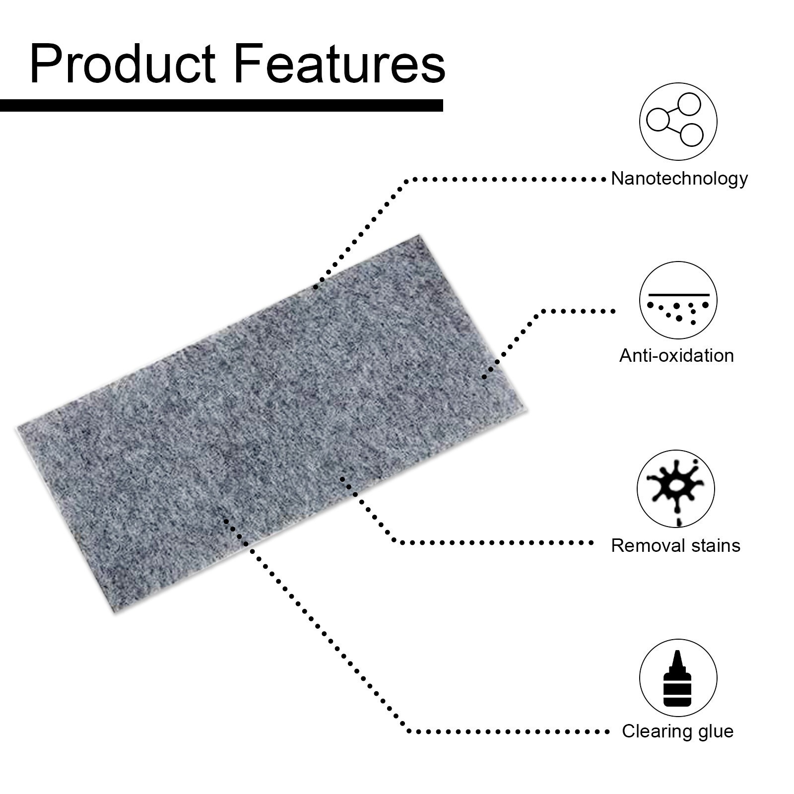 12~36PCS Nano Sparkle Cloth For Car Scratches Nano Magic Cloth Scratch Remover