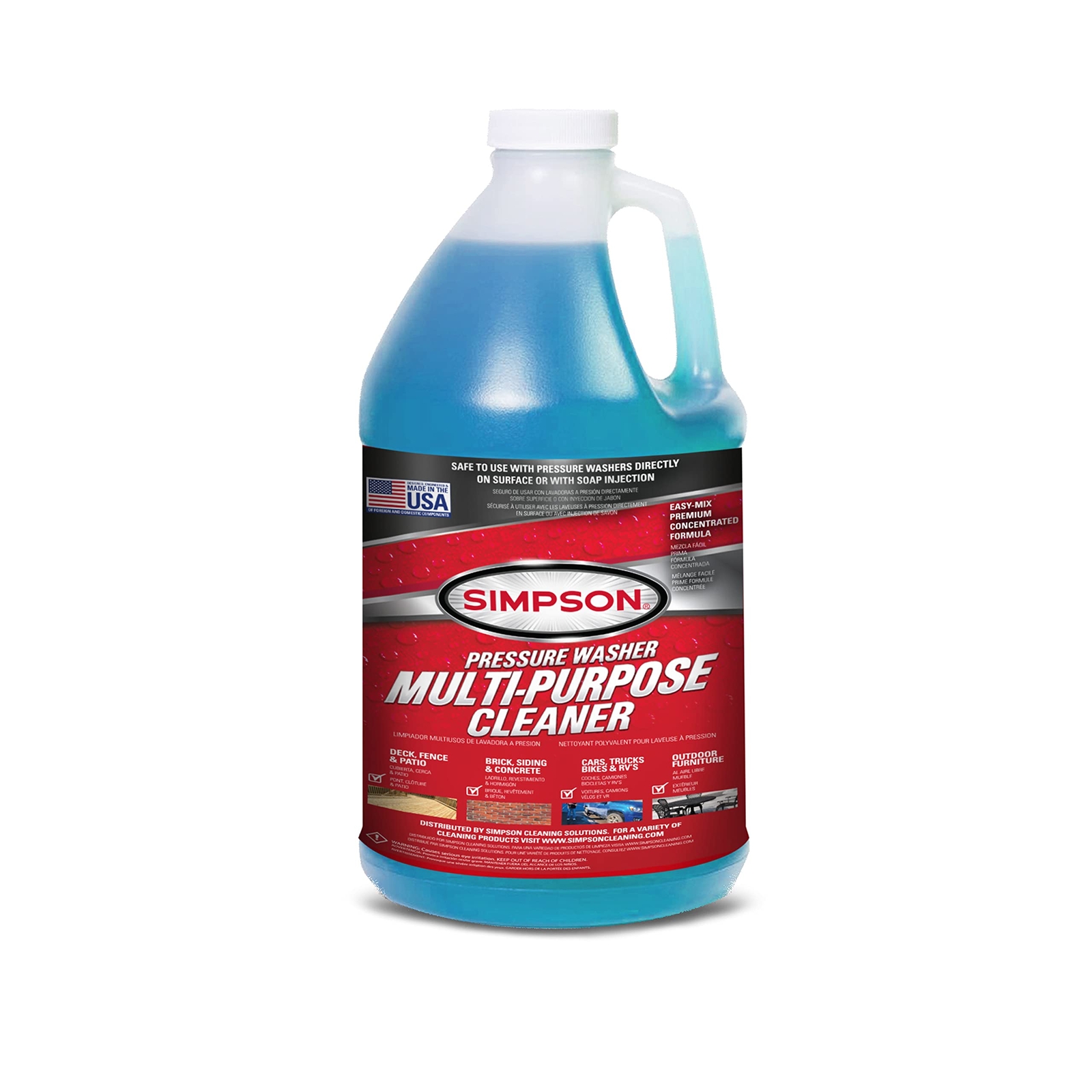 128 Fl Oz Multi Purpose Cleaner Non Butyl Degreaser for Tough Cleaning Tasks