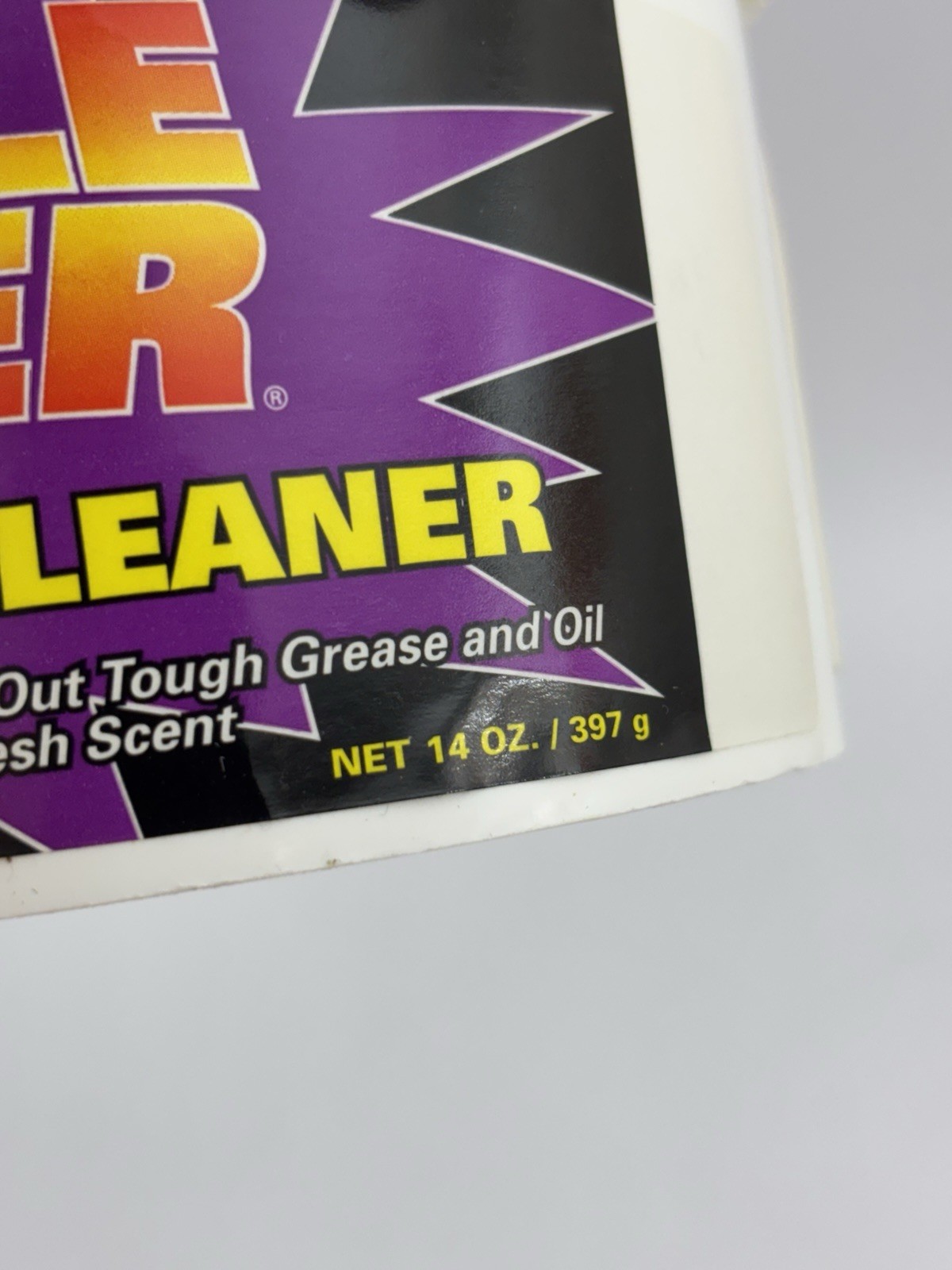 PURPLE POWER Heavy Duty Creme Hand Cleaner 14 oz Tub Power Out Grease and Oil