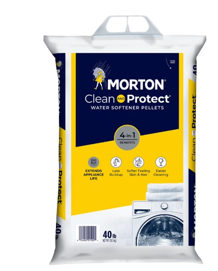 NEW 6 pack Morton Clean and Protect Water Softener Salt Pellets, 40 lb 4.7 star