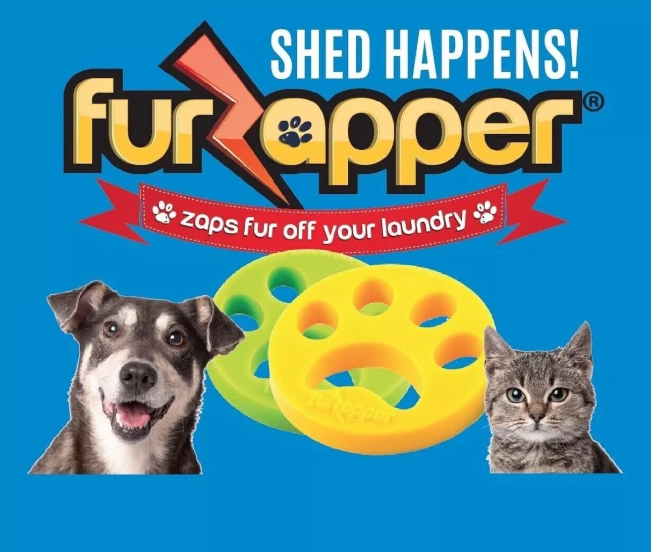 Fur zapper 2 Pack-pet Hair Remover