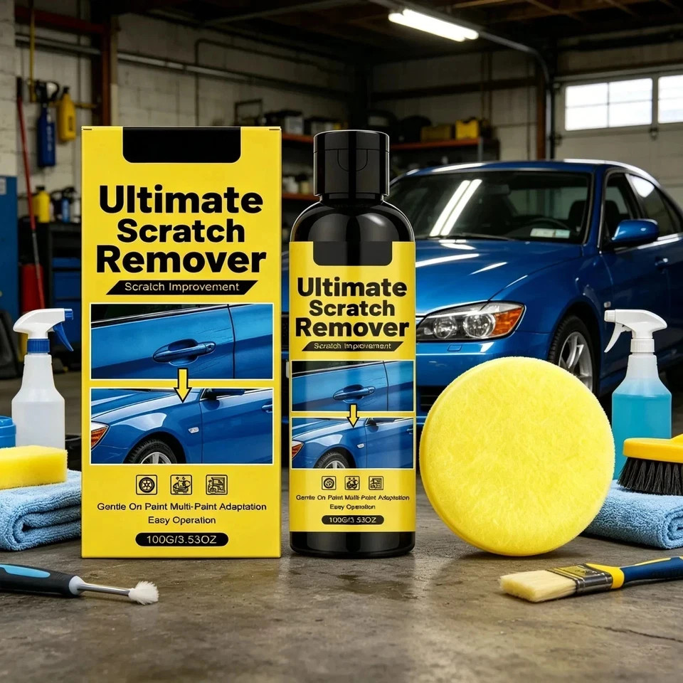 NanoPolix Scratch Remover – Eliminate All Car Scratches In 60 Seconds, Nano Poli