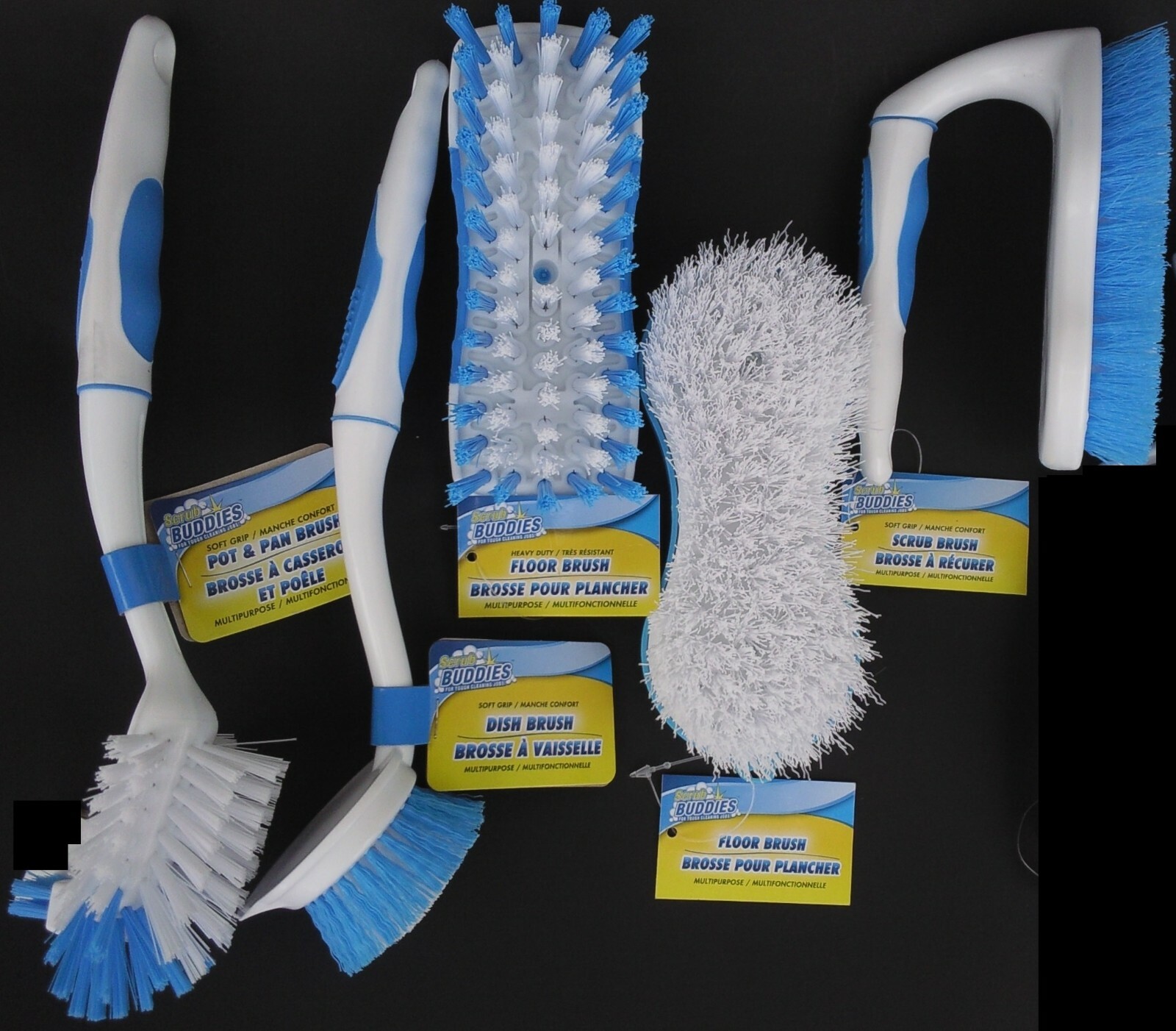 KITCHEN CLEANING BRUSHES Scrub Brush, SELECT: Brush Type or Complete Set