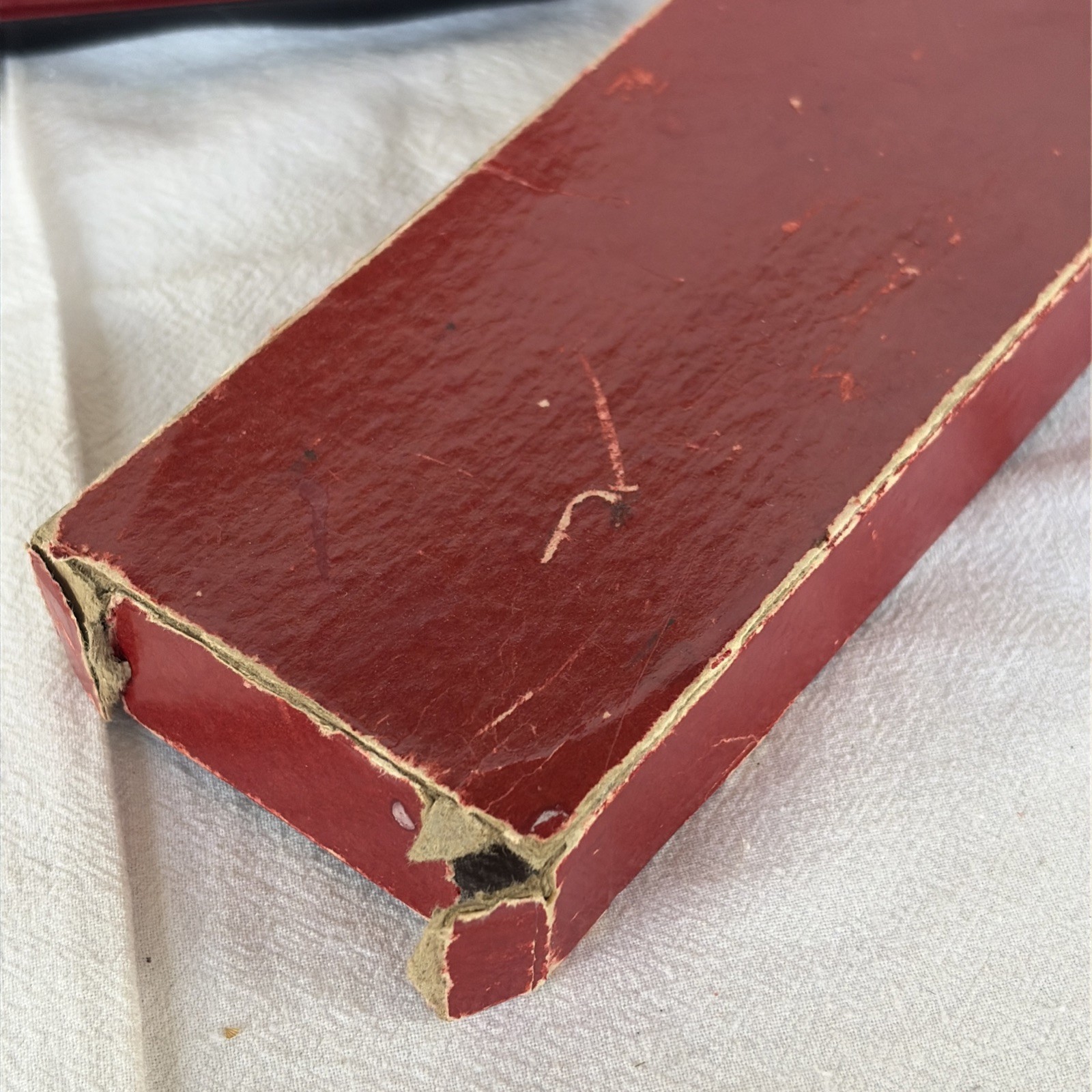1950s STANLEY MAGNETIC CLEANER Red Black Bakelite Brush Original Box & Papers