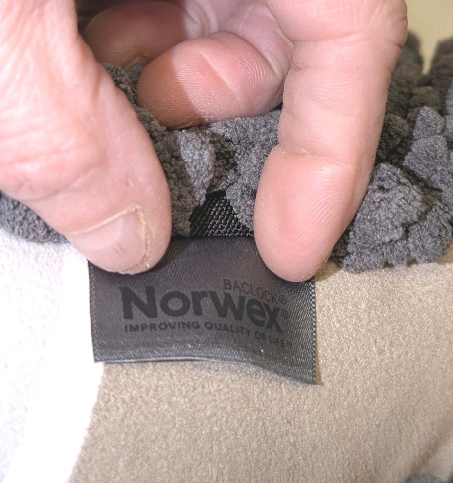 Norwex Pet with a Purpose Chenille Seal Stuffed Animal with Baclock
